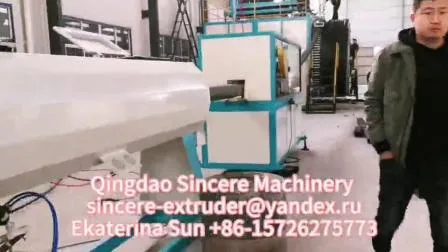 Linea di macchine di produzione per la produzione di estrusione di tubi ondulati per fognatura a doppia parete cava strutturale in plastica HDPE / PP / PPR / PVC / Pert